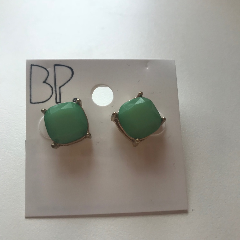 Green BP Earrings